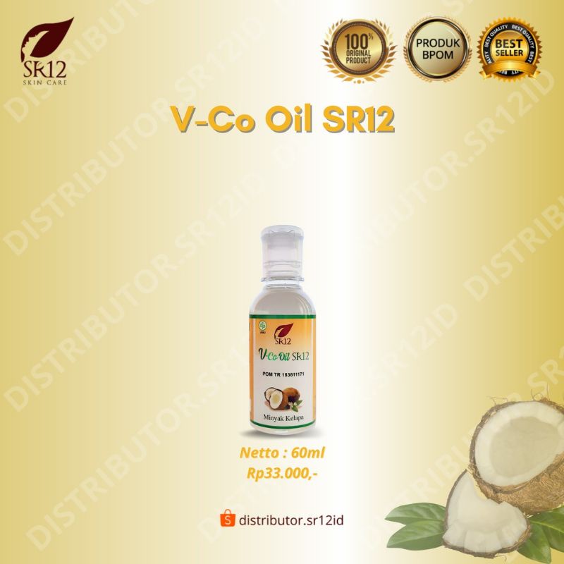 

VCO SR12 HERBAL/MINYAK KELAPA MURNI/KEMASAN 250ML