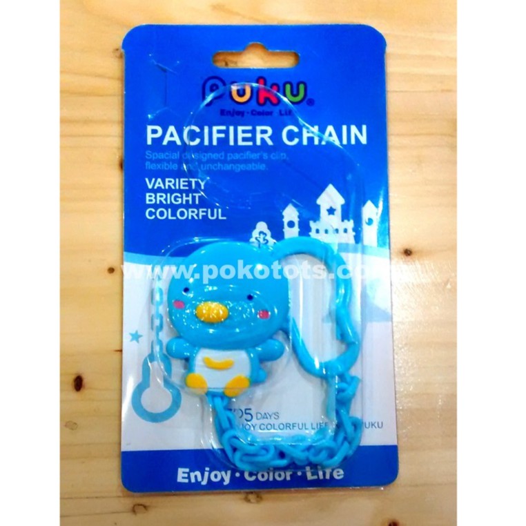 Puku Pacifier Clip Chain Gantungan Empeng Rantai WHS