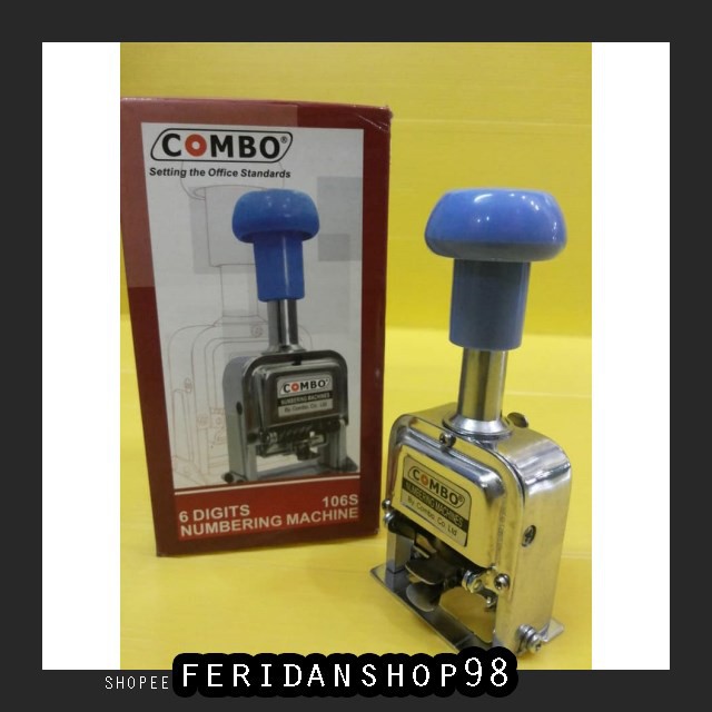 

BT232 STEMPEL NOMOR OTOMATIS BEST COMBO 6 DIGIT BY FERIDANSHOP98