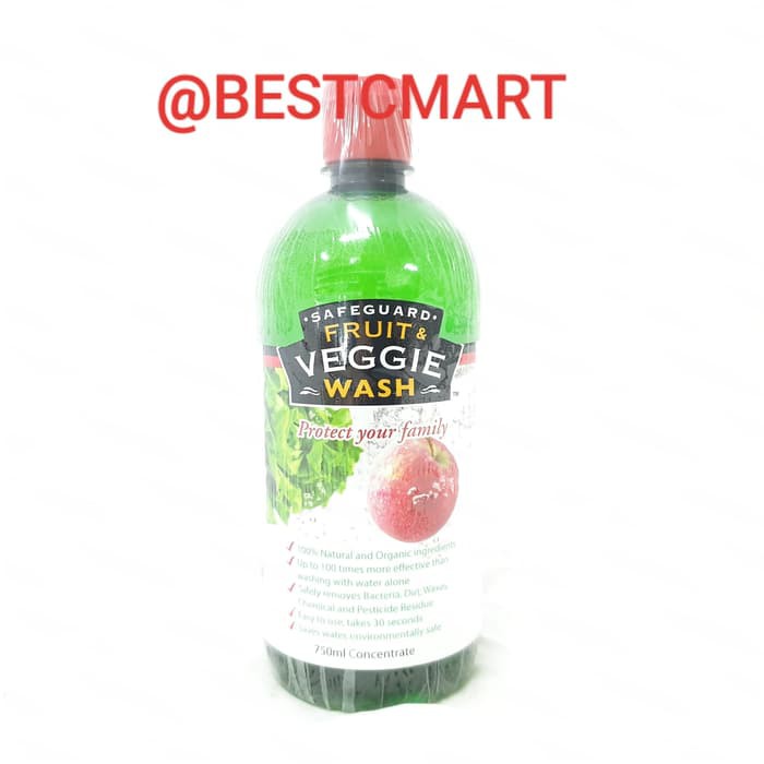 SAFEGUARD FRUIT & VEGGIE WASH / SABUN PENCUCI BUAH & SAYUR 750ML