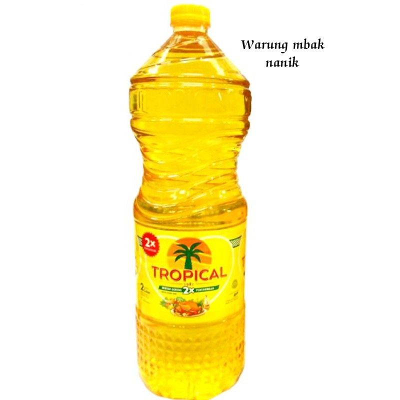 

Minyak Tropical 2Liter kemasan botol/Refil