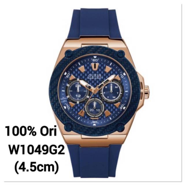 Jam Tangan Pria Merk Guess Type W1049G2 Original
