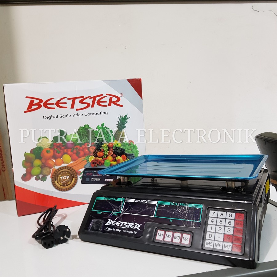 TIMBANGAN DIGITAL 30KG BEETSTER ECO ACS TIMBANG KUE MAKANAN BUAH