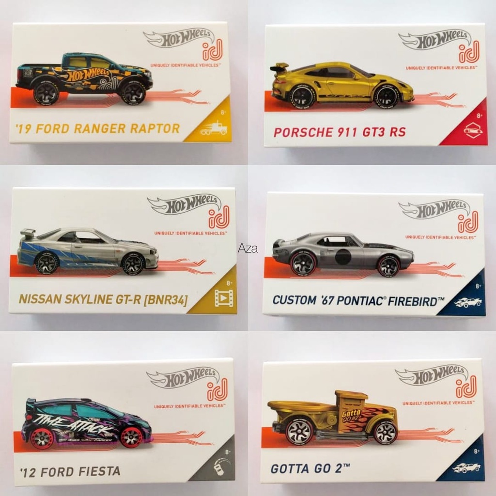 NEW ARRIVAL | Diecast Hot Wheels HW ID Mix A 2021 Nissan Skyline R34 Porsche Porsche 911 Ford Raptor