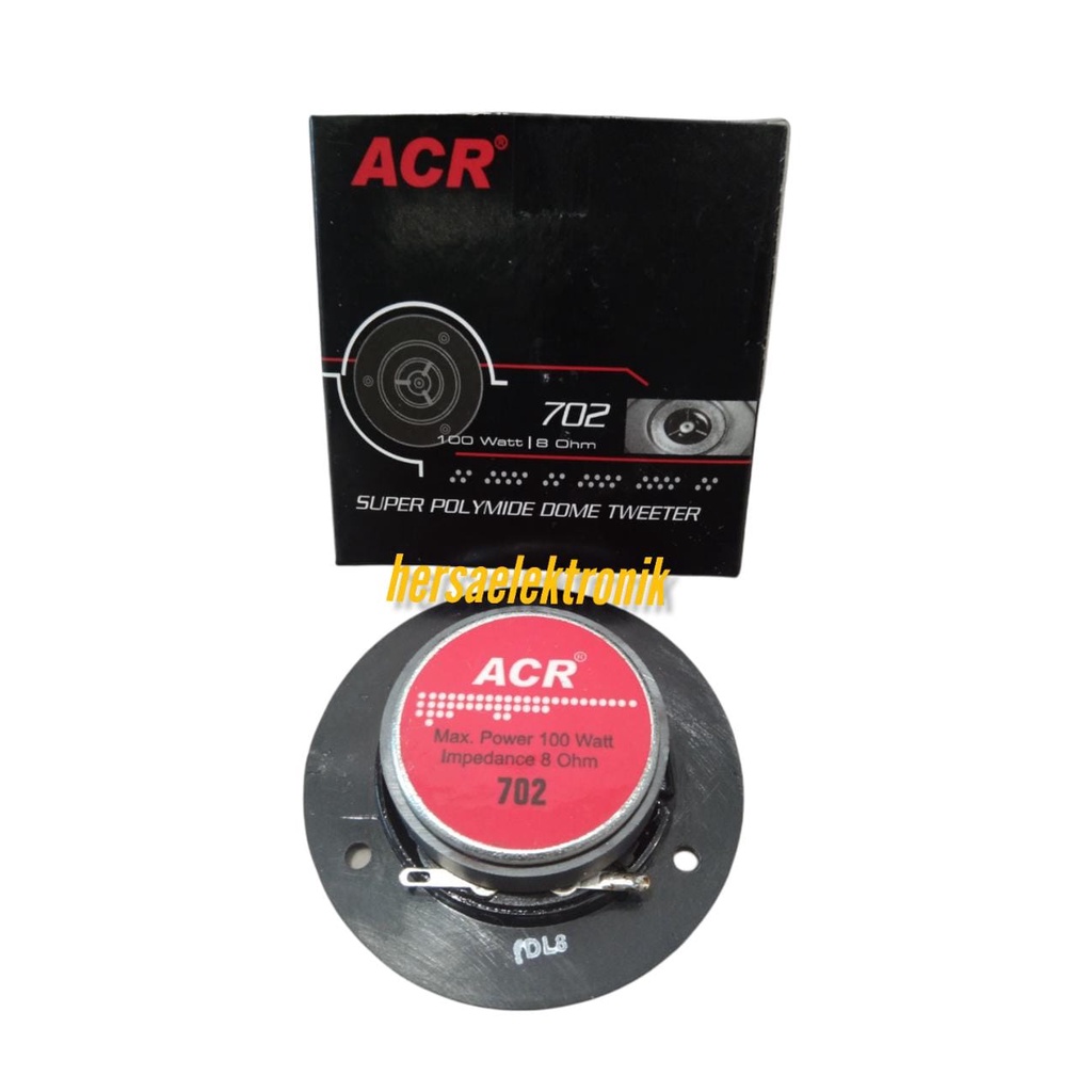 twetter speaker acr 702 100 watt 8 ohm