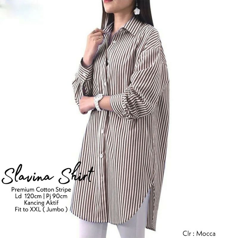 SLAVINA SHIRT BAJU WANITA TERBARU