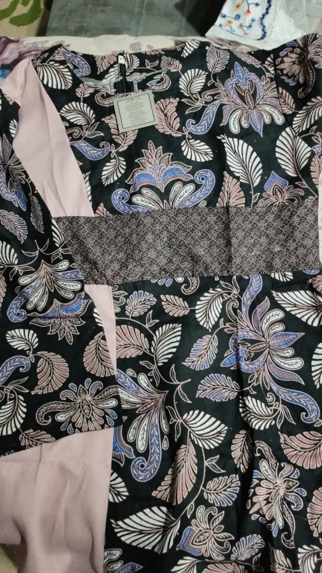 Batik Wanita Asj Sa Hrb026 Kenongo Kemeja Tosca Pendek