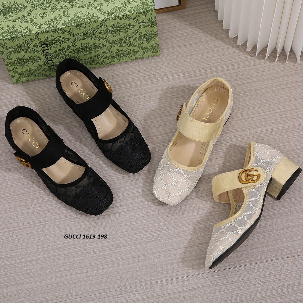 SEPATU MARY JANE HEELS SHOES 1619-198