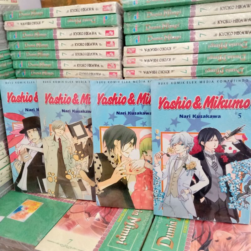 komik - Yoshio &amp; mikumo vol 1,2,4,5