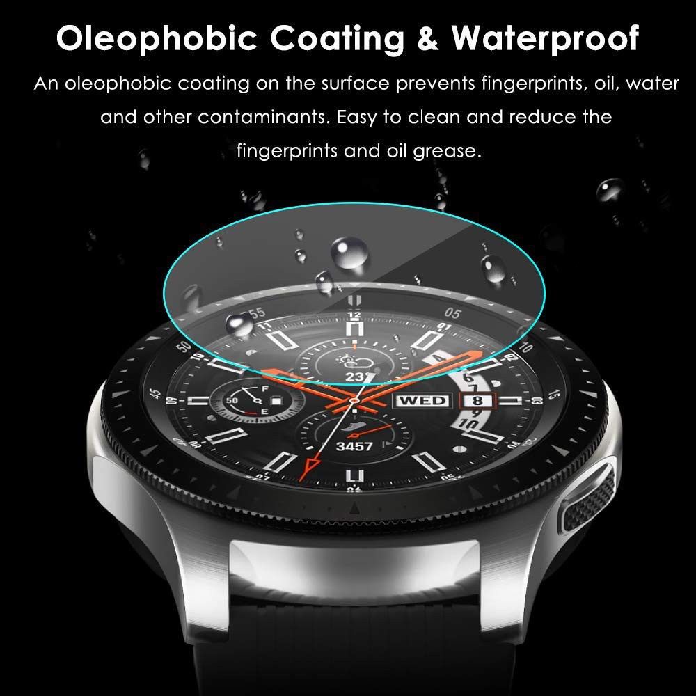 Tempered Glass Jam Tangan Samsung Galaxy Watch 46mm - Diameter Layar 33mm