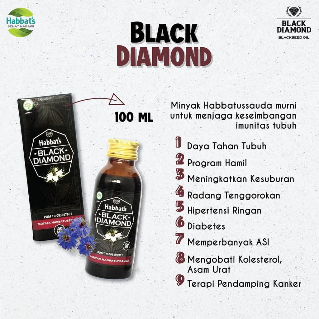 Minyak Habbatussauda Original Asli Oil Cair Habbats Black Diamond