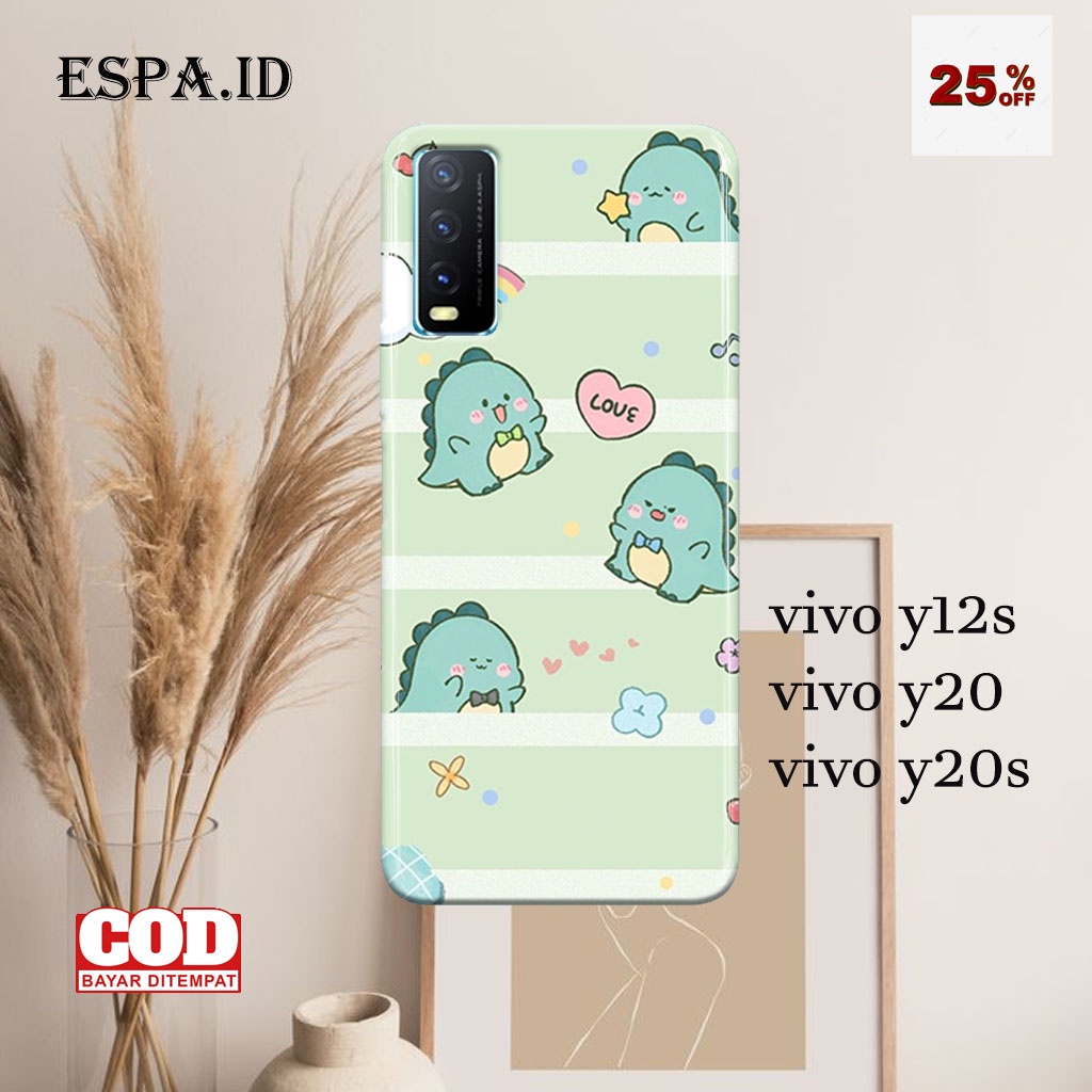 Case Hp Vivo Y12s Case Vivo Y20 Case Y20s - Casing Hp Vivo Y12s Case Vivo Y20 Case Y20s- Espa.id - F