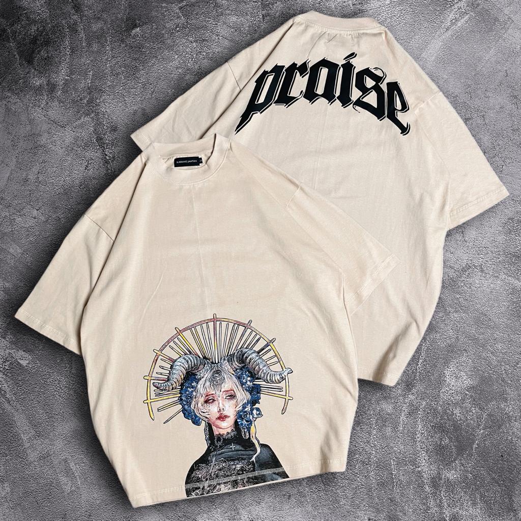 [OVERSIZE] BAJU KAOS OVERSIZE / OVERSIZE T-SHIRT &quot;Praise&quot;