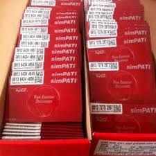 kartu perdana bekas campur