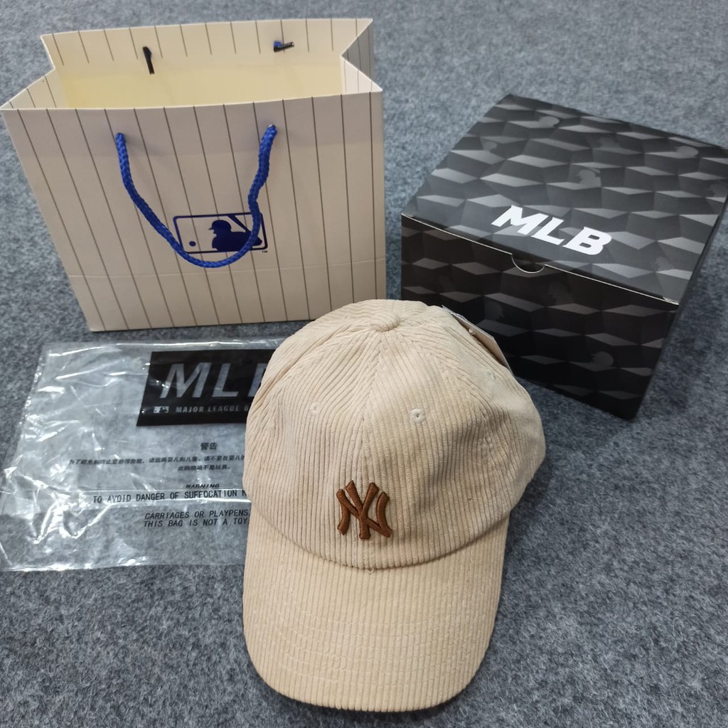 Topi MLB ORIGINAL Import - NY Conduray Nude Logo Small Brown