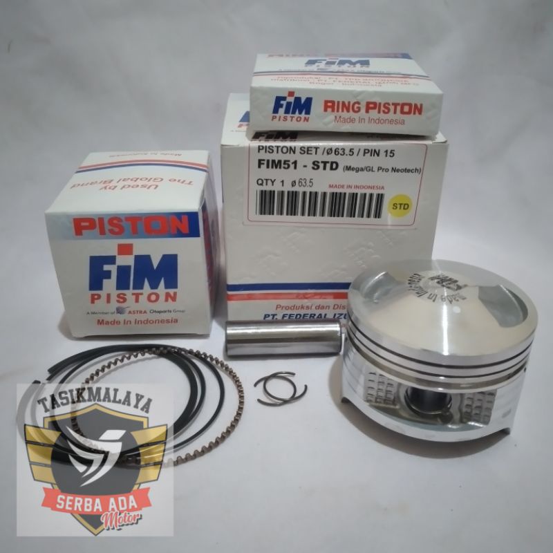 PISTON KIT SEHER KIT FIM 51 GL PRO NEOTECH PEN 15