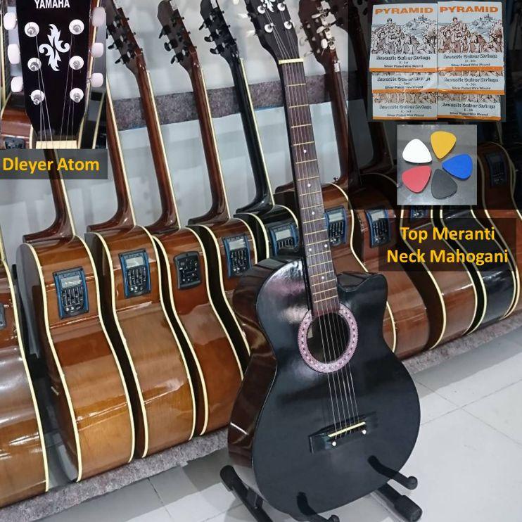 【⚡TAR】gitar akustik dan elektrik preamp 7545 ongkos kirim murah dapat senar cadangan pick gitar akus
