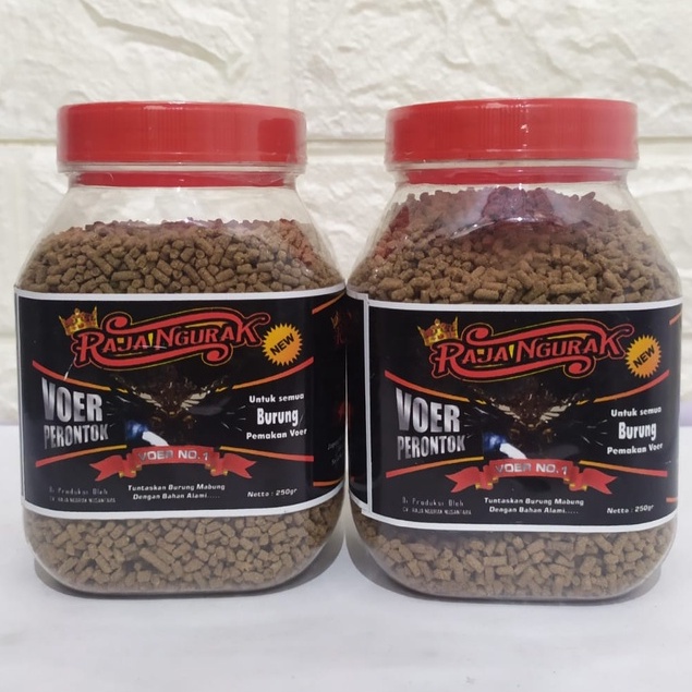 Raja Ngurak voer perontok bulu tuntaskan burung susah mabung dengan bahan alami untuk semua jenis bu