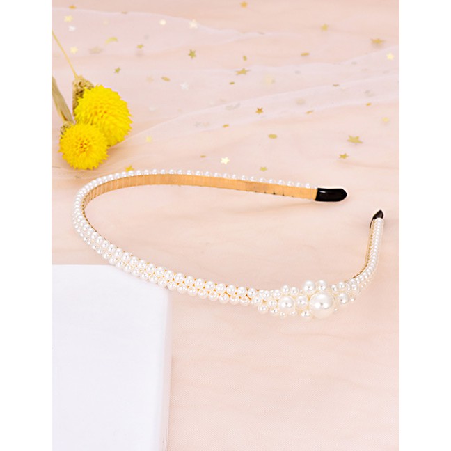 LRC Bando Fashion H Section Alloy Pearl Headband F47846