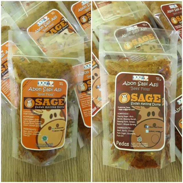 

ABON OSAGE (Original dan Pedas)