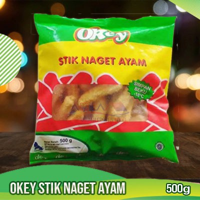 

OKEY Naget Ayam Stik | Kemasan 500g