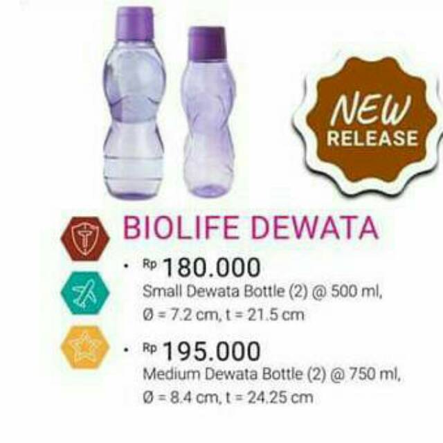 Botol Biolife dewata Moorlife