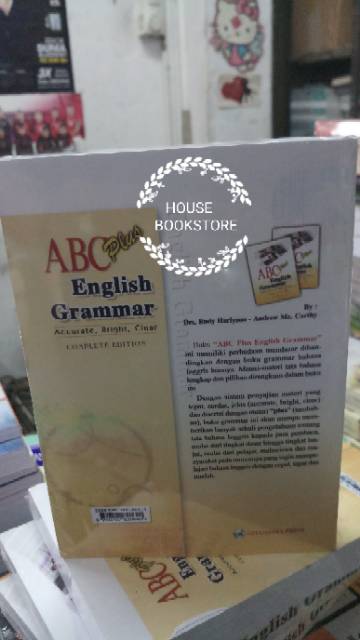 ABC PLUS ENGLISH GRAMMAR ACCURATE, BRIGHT, CLEARCOMPLETE EDITION ORIGINALBy DRS.RUDY HARYONO-1