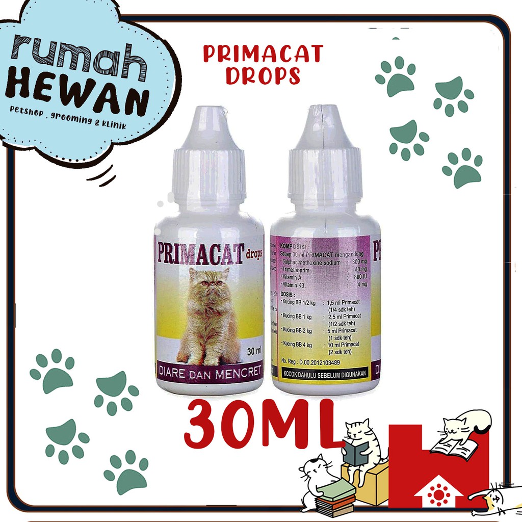 PRIMA DOG OBAT DIARE DAN MENCRET ANJING PRIMA DOG DROPS