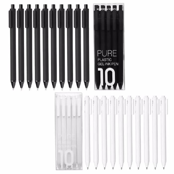 

NEW STOCK XIAOMI MI PEN KACO 10PCS SET INK GEL PEN / MIJIA KACO XIAOMI PEN