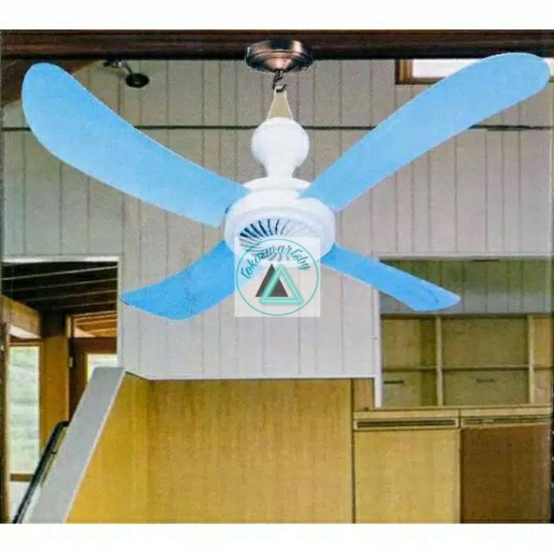 Heli Fan/Kipas Angin Gantung Plafon /Ceiling Fan 20 Watt /30 Watt / 4 Baling /5 Baling Arashi AR-228