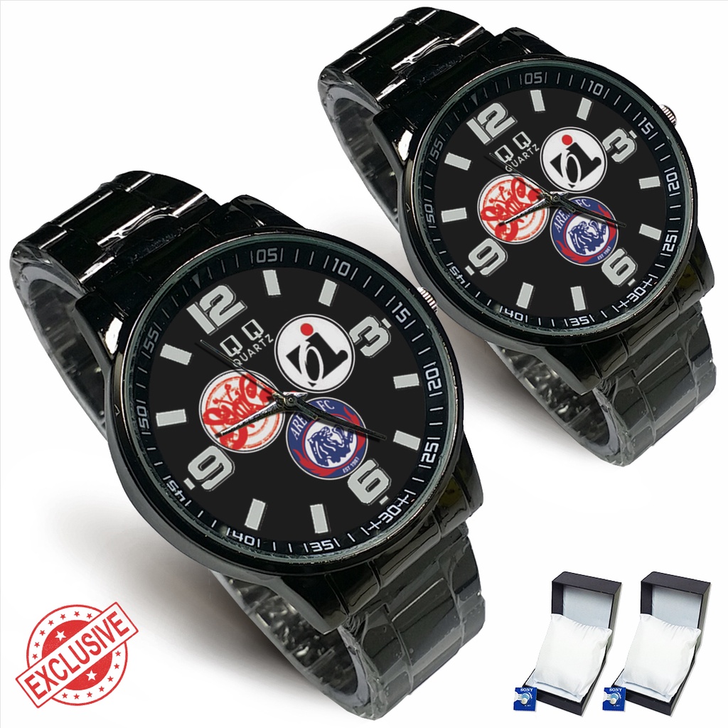 Jam Tangan Rantai Couple SLANK Oi AREMA (Keren)