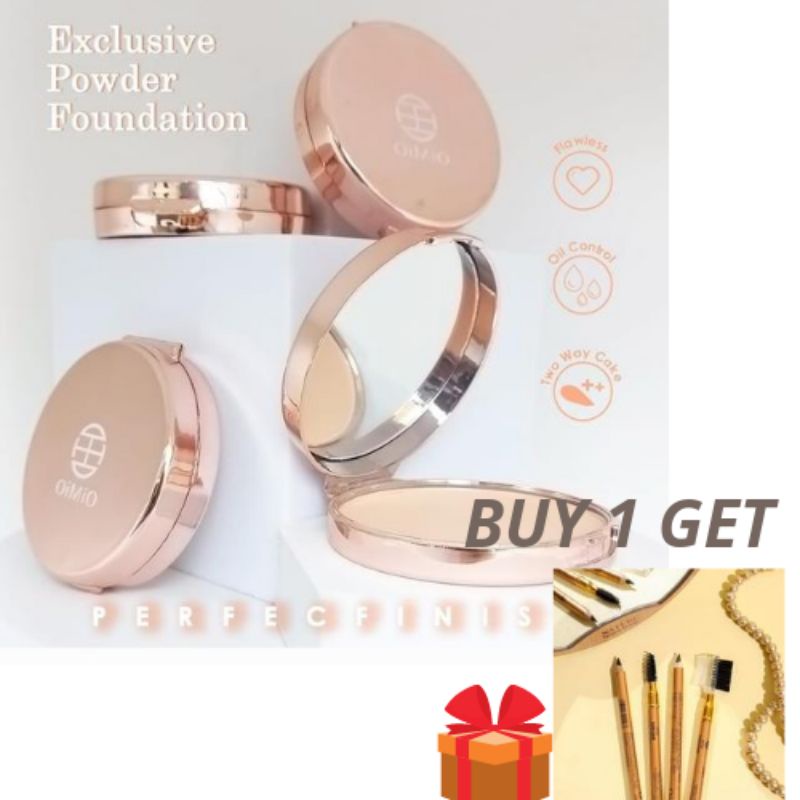 Oimio- bedak Exclusive powder foundation REFILL BUY 1 GET..?
