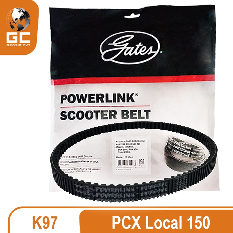 Van belt V Belt Vanbelt Fanbelt PCX 150 Lokal ADV K97 Gates Powerlink