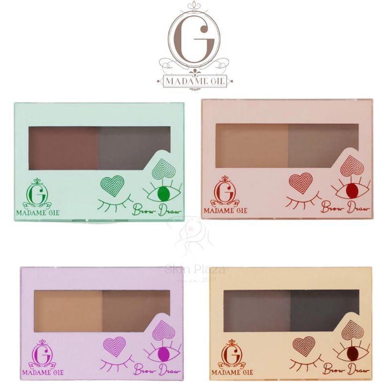 Madame Gie Brow Draw Eyebrow Kit - Pensil Alis