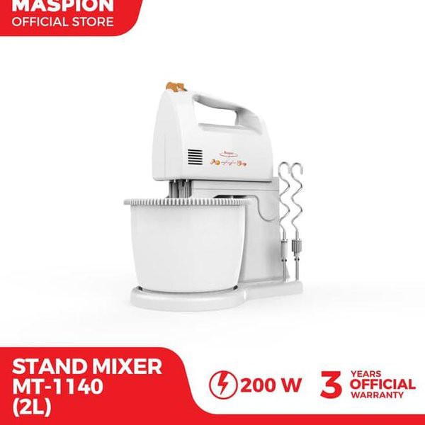 MASPION MT-1140 Stand Mixer 2 Liter