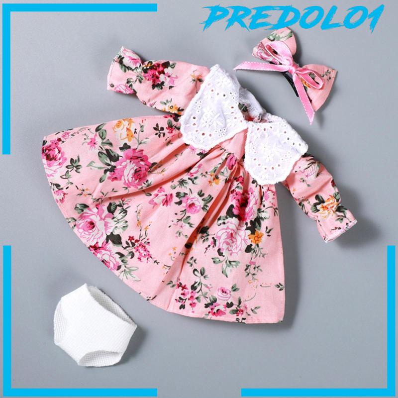 (Predolo1) Mainan Anak Perempuan Dress Mini Untuk Boneka