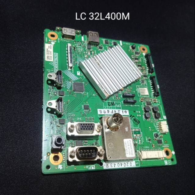 MB TV LCD SHARP LC 32M400M MAINBOARD TV SHARP LC 32M400 MB LC 32M407I