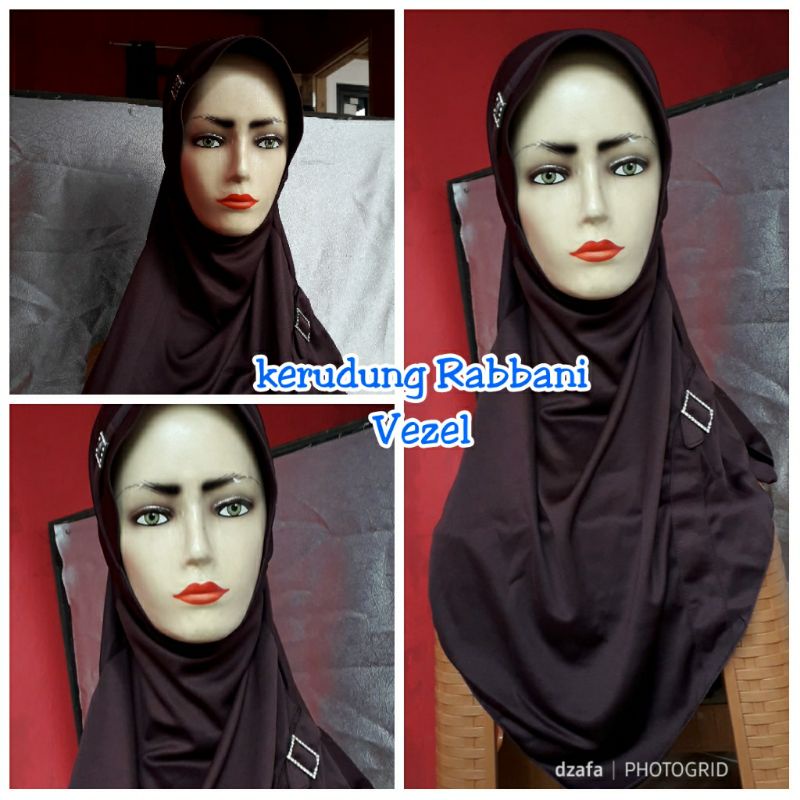 Kerudung Rabbani Vezel/Jilbab Rabbani Instan,Jilbab Rabbani online
