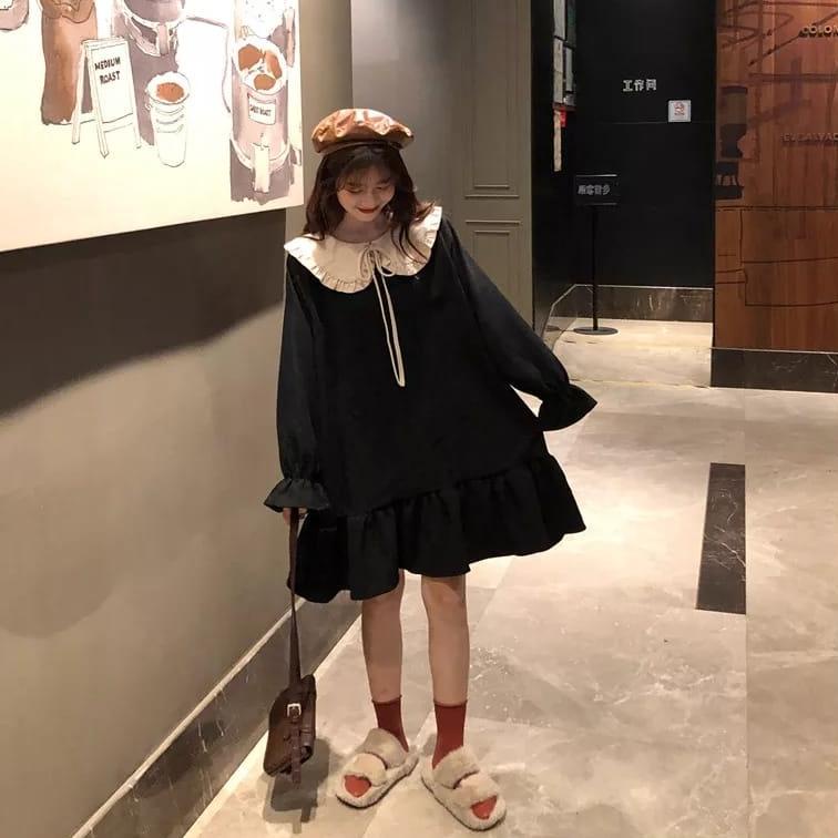 Terbaru.. Molly Long Tunik - Size M L XL XXL 3XL 4XL/5L - Tunik Jumbo - Baju Jumbo - Tunik Korea Jum