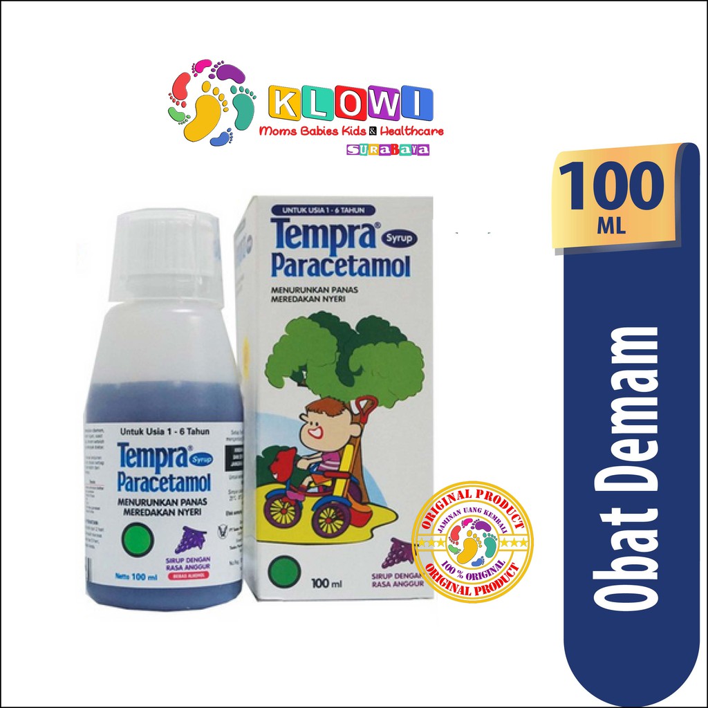 Tempra Sirup Obat Demam - 100 mL