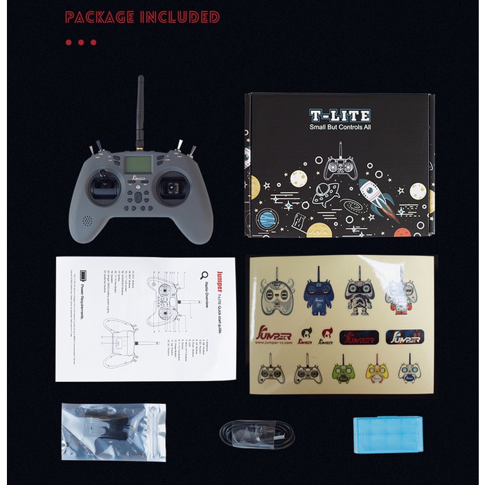 Toys Store -  Jumper T-Lite JP4IN1 Multi-protocol module Radio Hall Sensor Gimbal