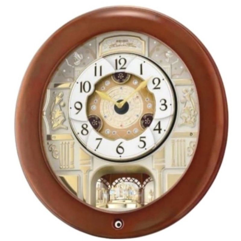 Seiko QXM360#QXM360#jam dinding seiko qxm360b#wall clock Seiko QXM360B#jam Seiko melody  Qxm360