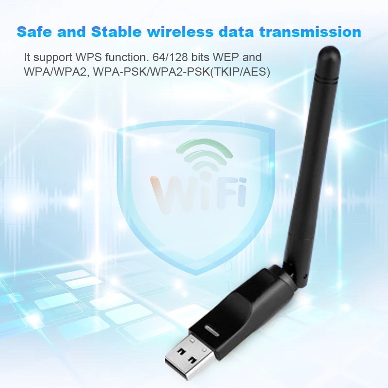 USB WiFi Dongle Chipset MediaTek MTK7601 / RealTek RTL8188