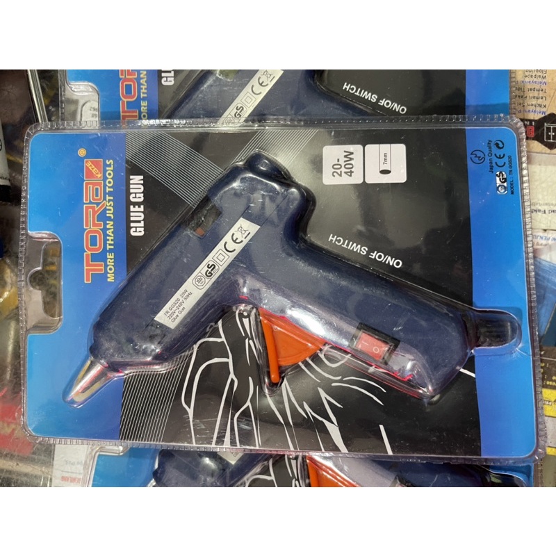 tembakan lem lilin / Glue Gun Listrik 20 Watt + Saklar / Tembakan Lem Stick TR GGS-20