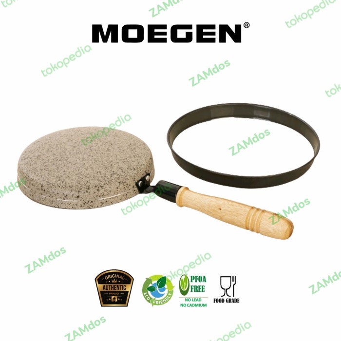 set wajan panci anti lengket Crepe maker moegen marble / crepes /wajan terbalik/ walik teflon risol 