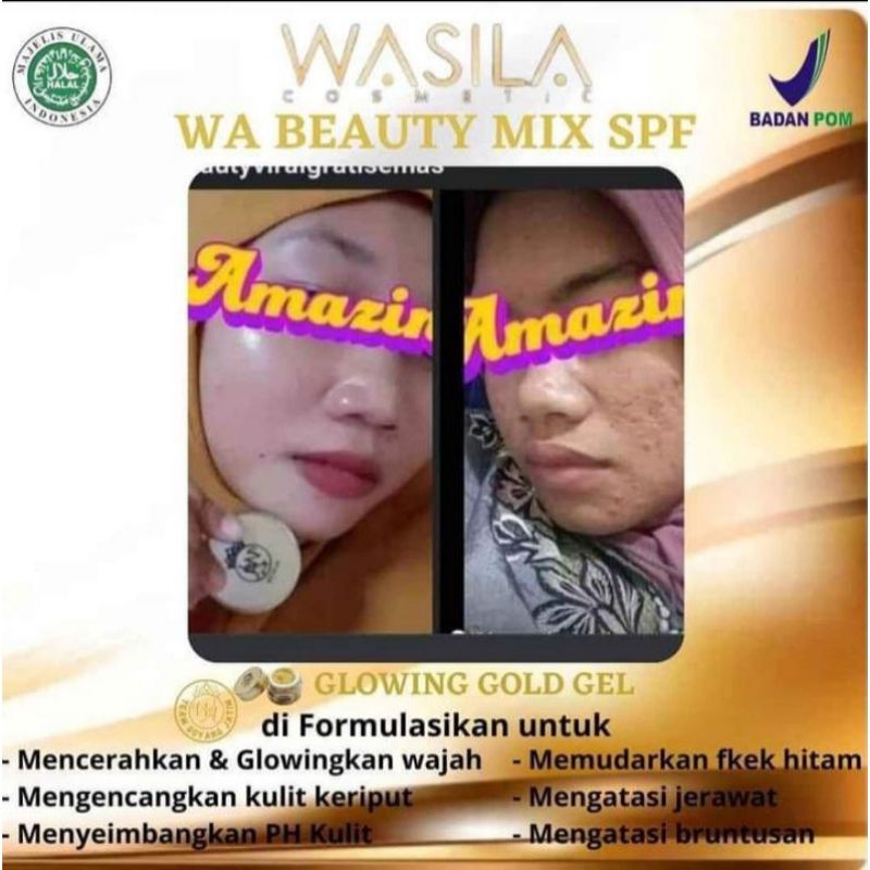 BEST SELLER/GLOWING GOLD GEL WA BEAUTY