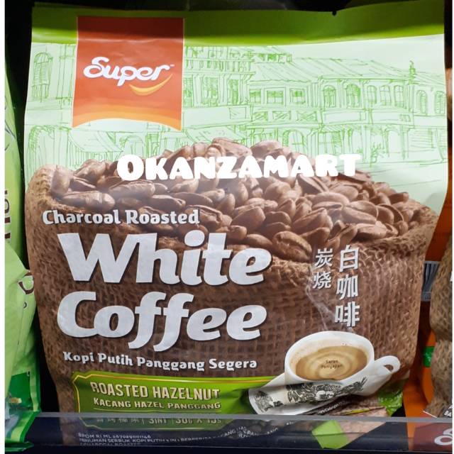 

Super White Coffee Hazelnut Roasted 15x36gr