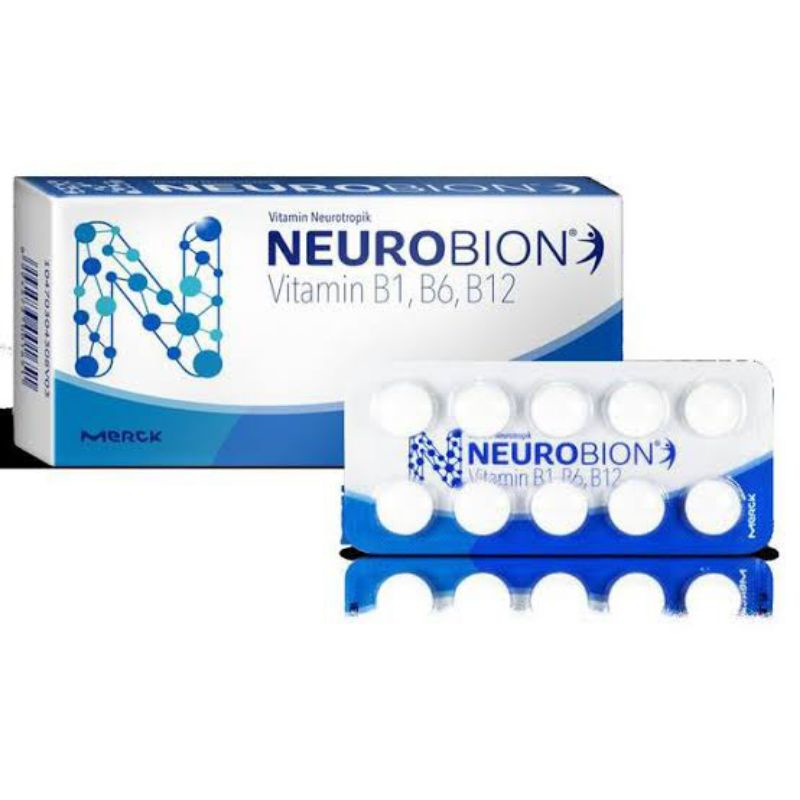 Neurobion Putih Blister 10tablet / Vitamin Kebas / Kesemutan