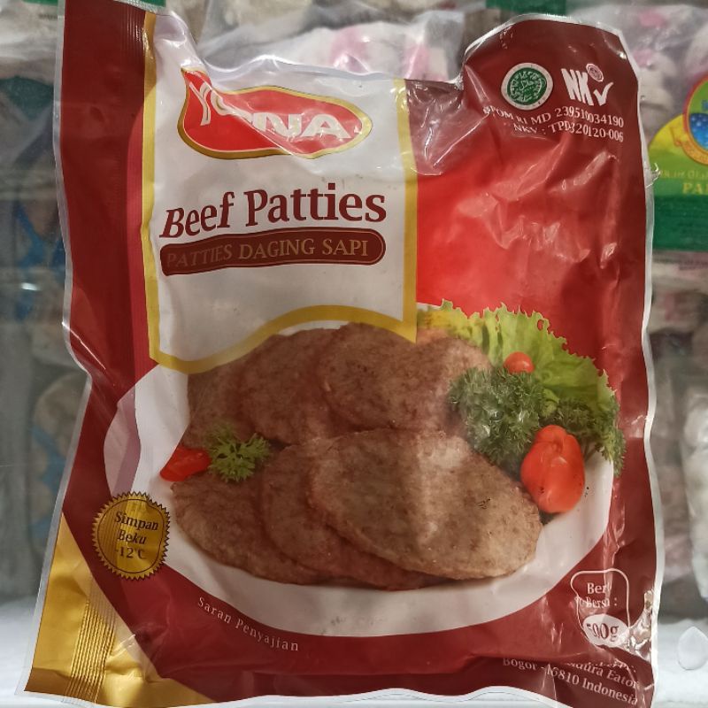 

Yona Beef Patties 500gr