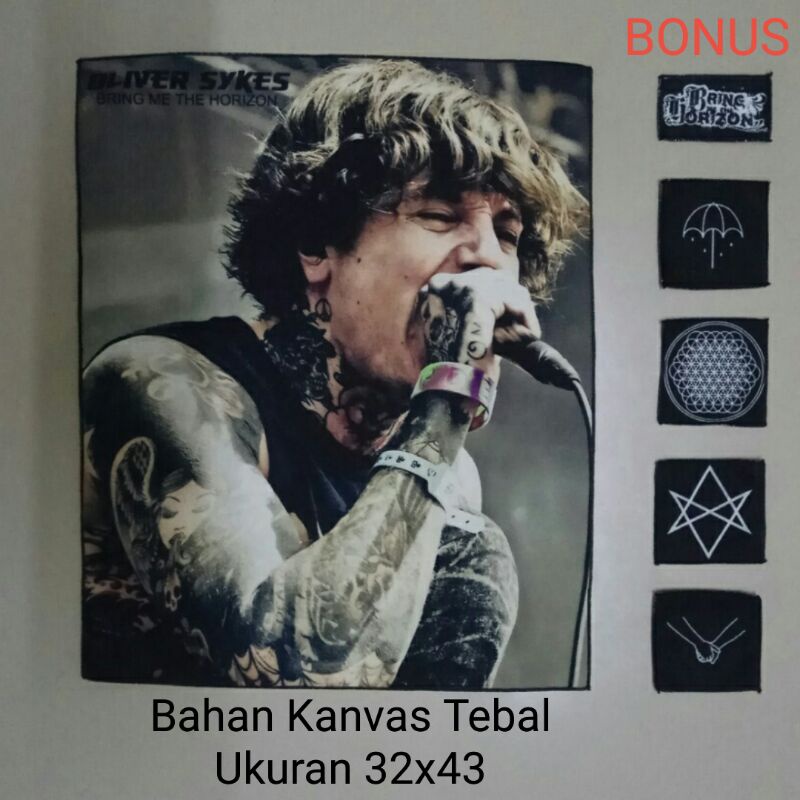 BACKPATCH OLIVER "BMTH" SYKES